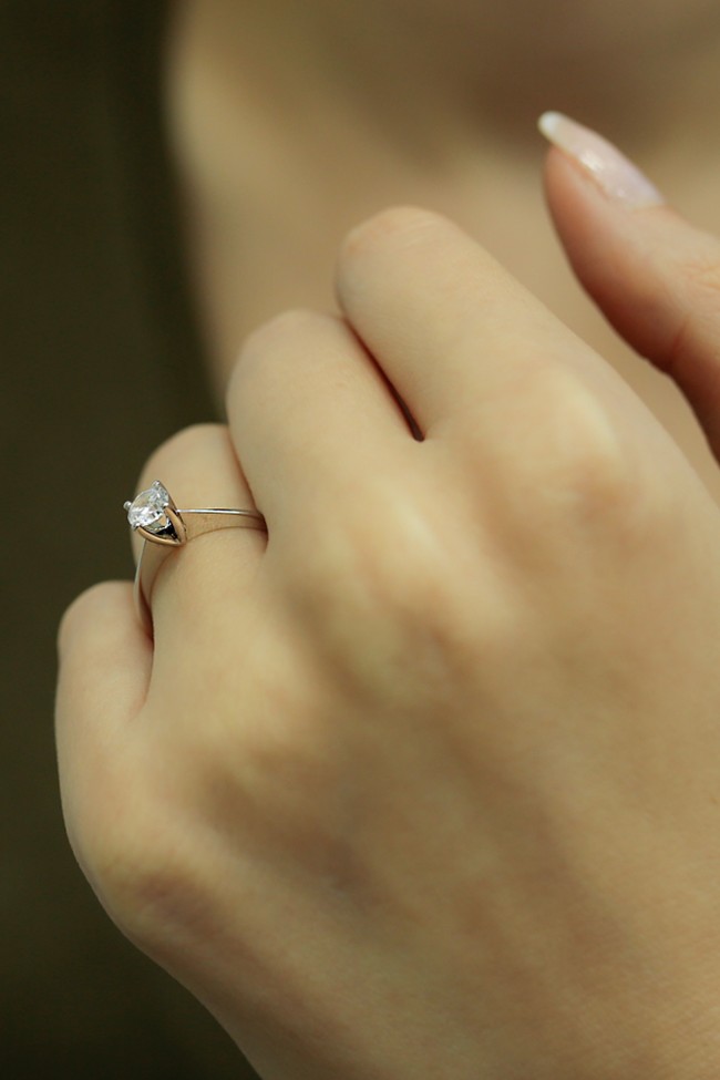 0.40 Ct. Pırlanta Tektaş Evlilik Teklifi Yüzüğü