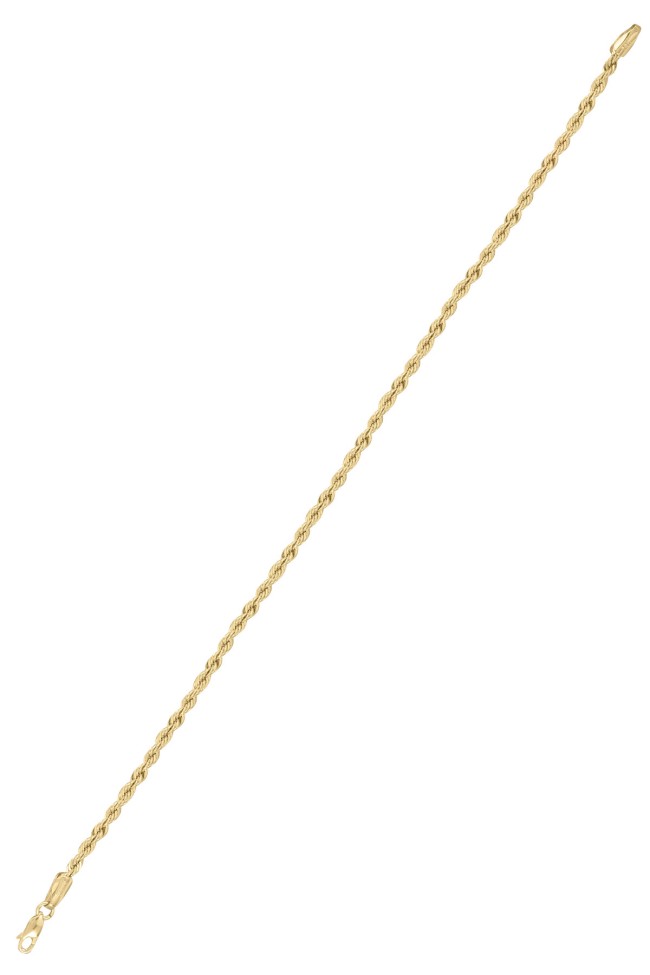 3.5 Mm Altın Halat Zincir Bileklik