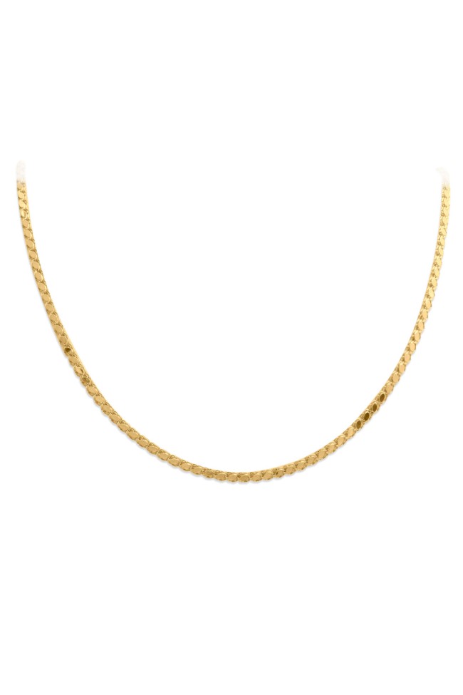 60 Cm 3 Mm Pullu Altın Zincir