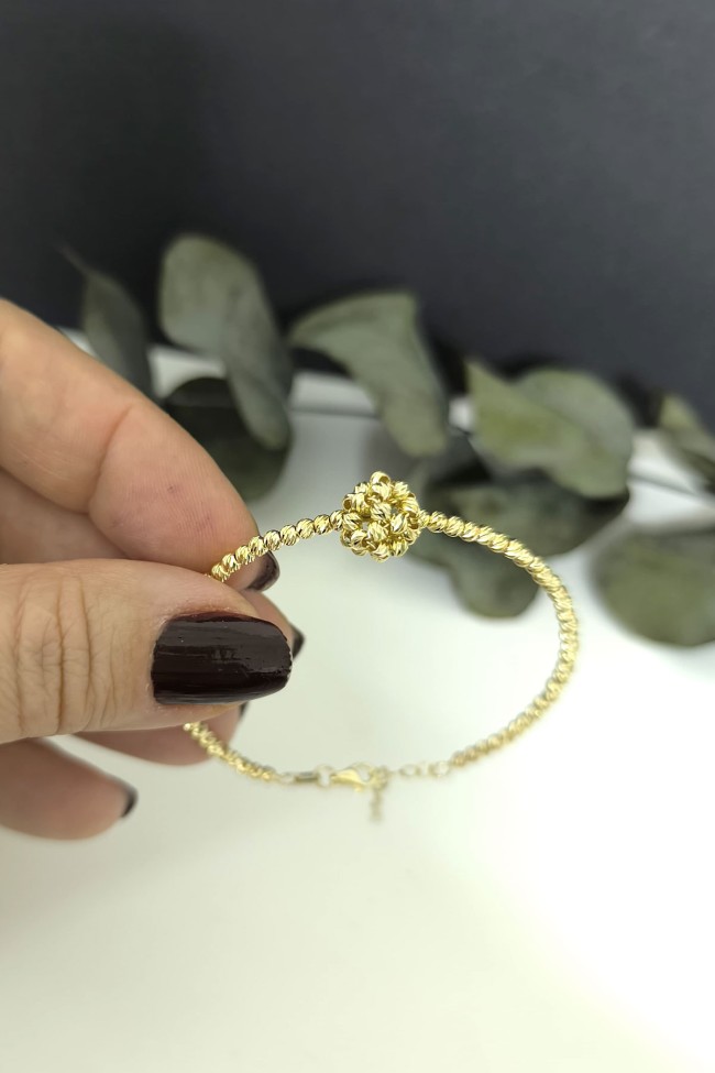Altın Dorika Top Bilezik (BLZ0004)