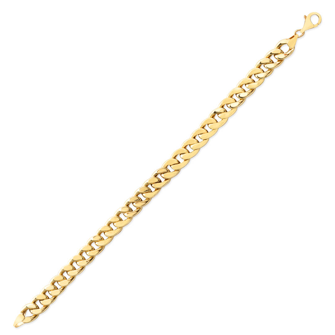 Altın Taşsız Şık Tasarım Kuş Gözü Bileklik (BLK0126)