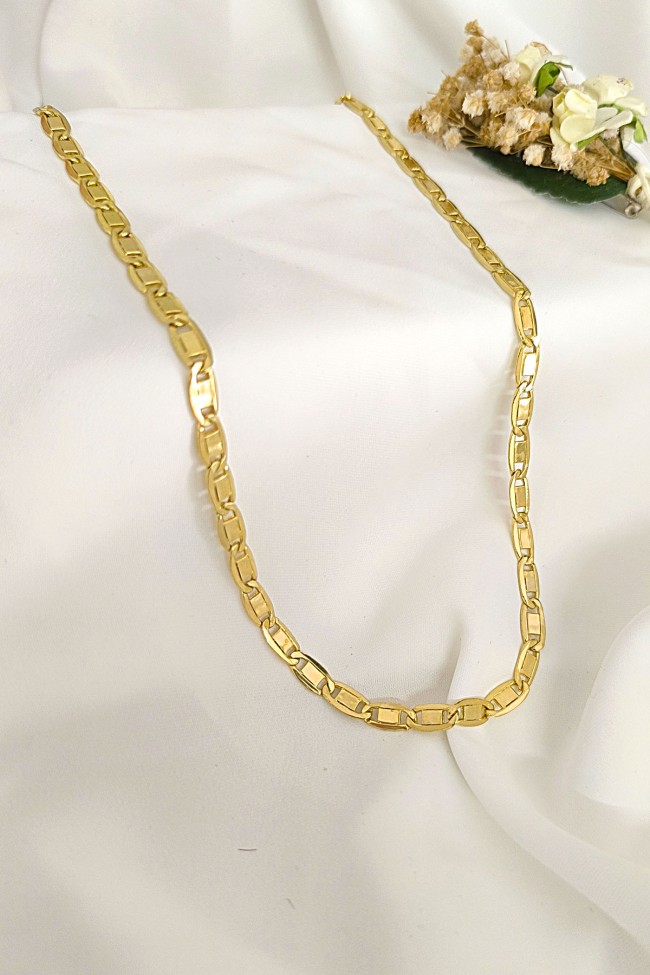 Valentino 5.5 Mm 55 Cm Altın Erkek Kolye