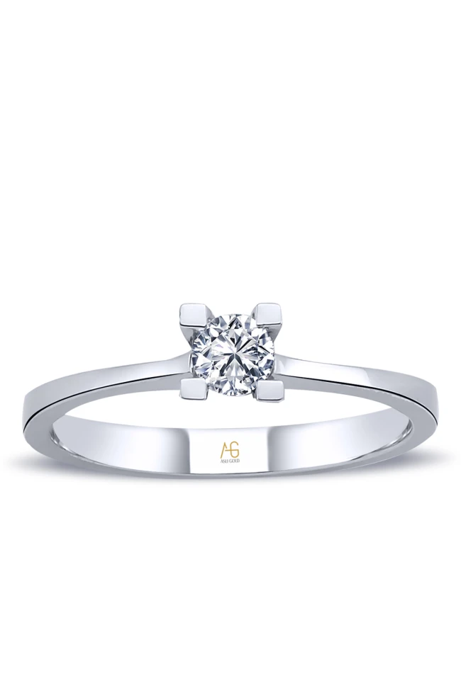 0.20 Ct. H-SI Pırlanta Tektaş Yüzük