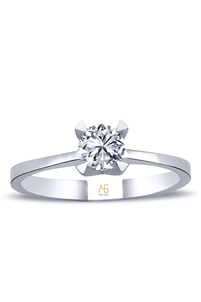 0.40 Ct. G-SI Pırlanta Tektaş Yüzük