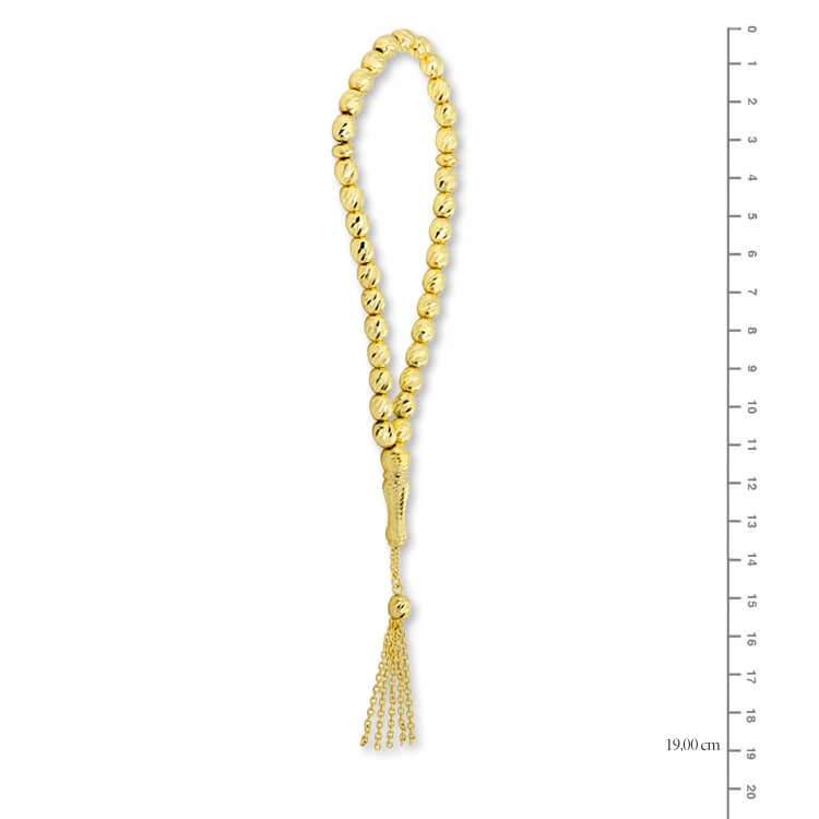 14 Ayar Altın 19 Cm  Tespih (TSP0001)