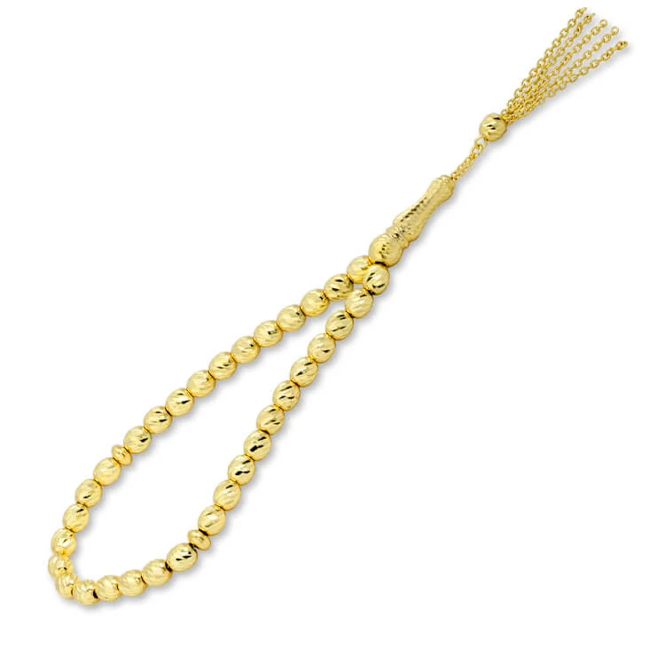 14 Ayar Altın 19 Cm  Tespih (TSP0001)