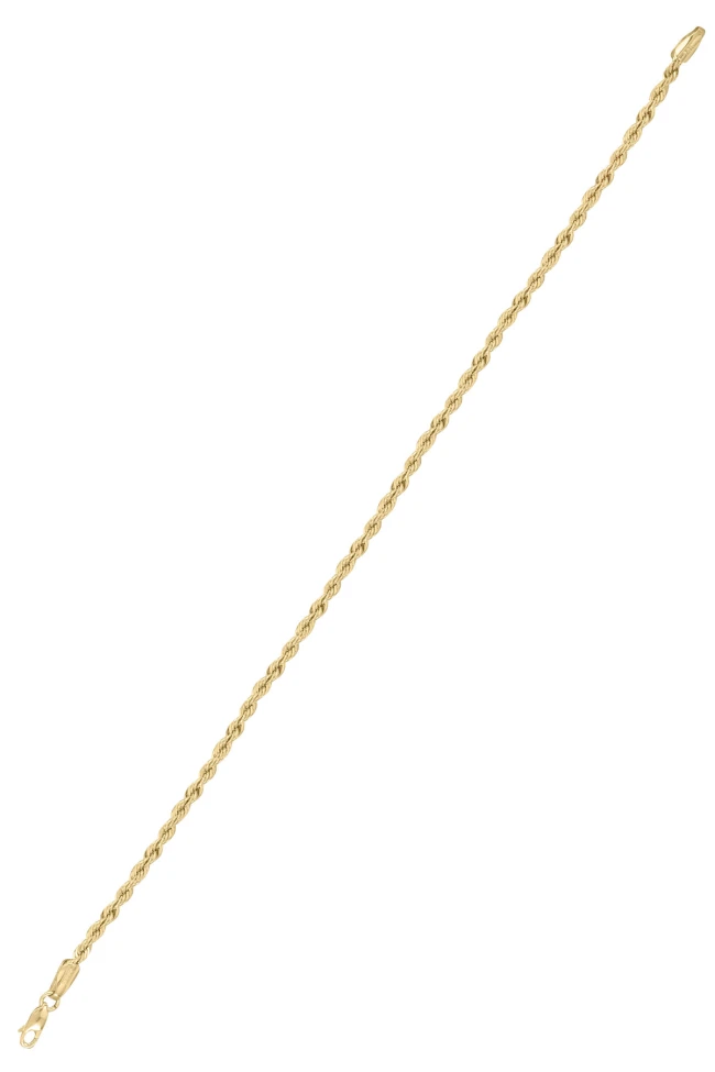 3.5 Mm Altın Halat Zincir Bileklik