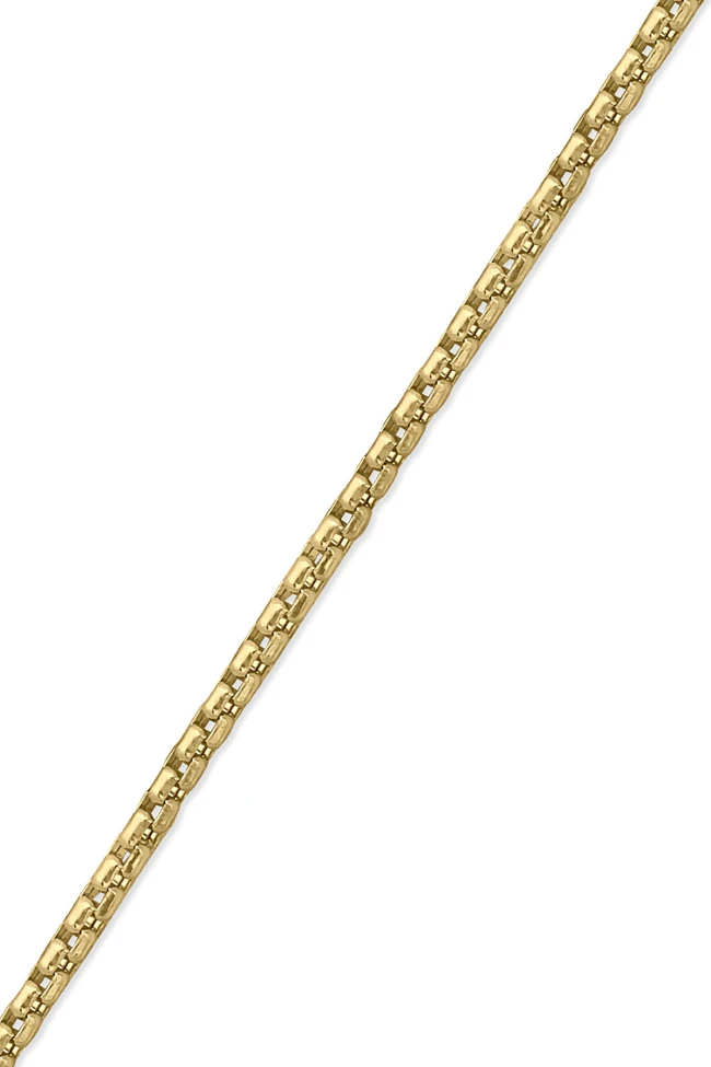 4 Mm Altın Traşlı Küp Erkek Bileklik