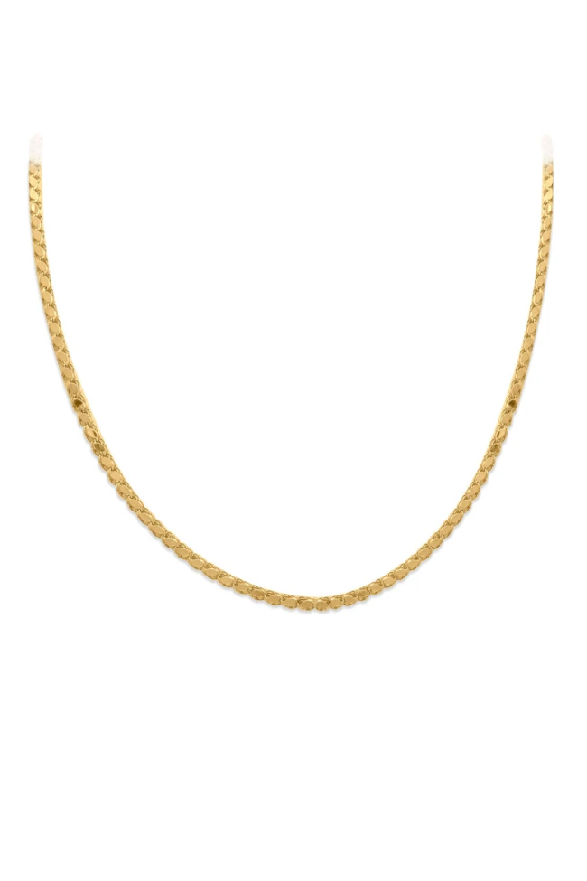 60 Cm 3.5 Mm Pullu Altın Zincir