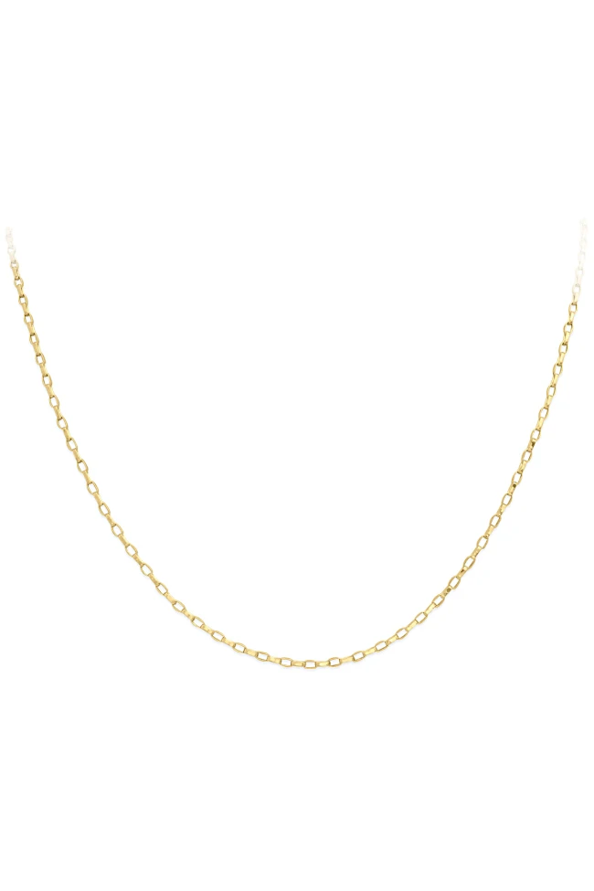 60 Cm Figaro 2 Mm Unisex Altın Zincir