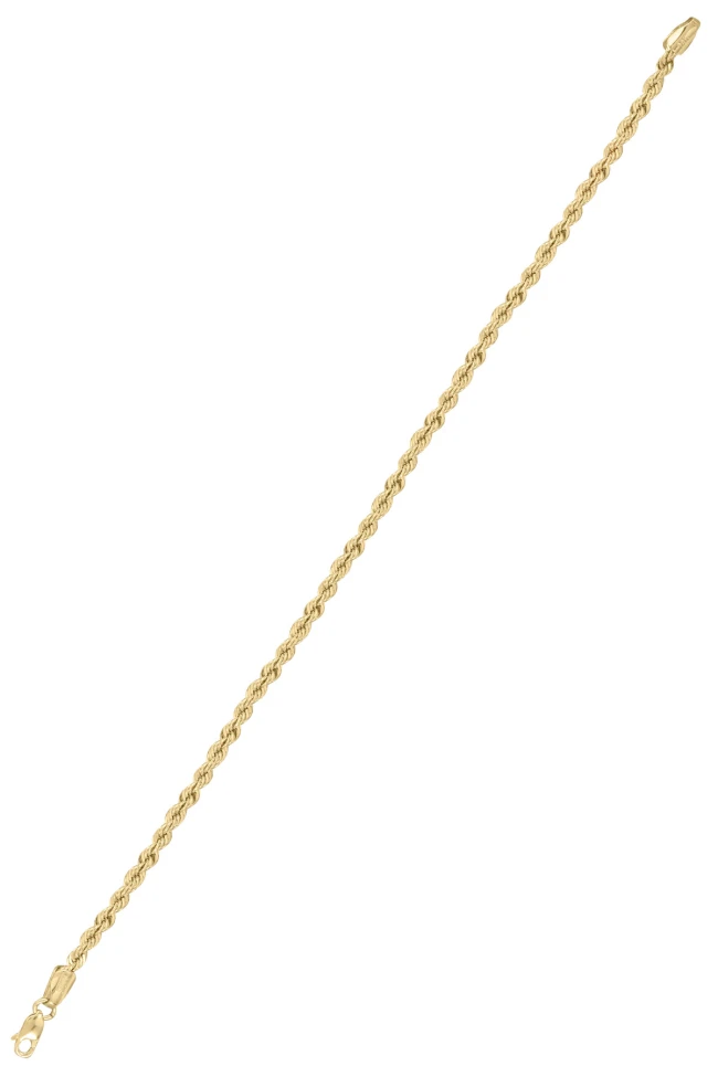 Altın 2.6 Mm Halat Zincir Bileklik