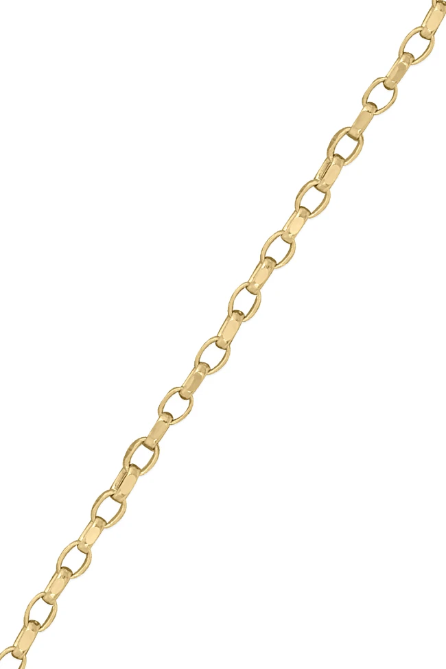 Altın 3 Mm Forse Unisex Bileklik