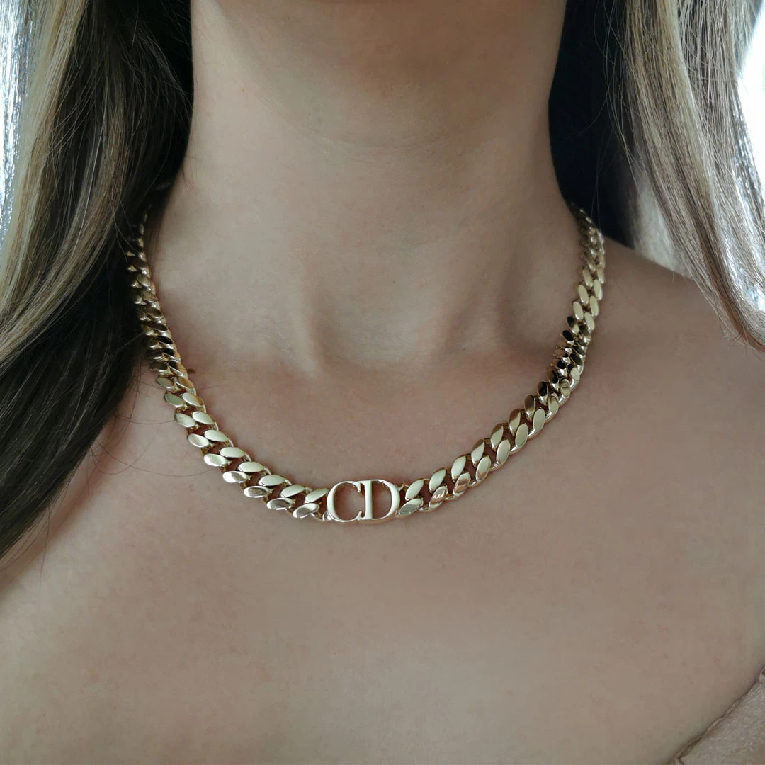 Altın Celine Gurmet Kolye (KLY0619)