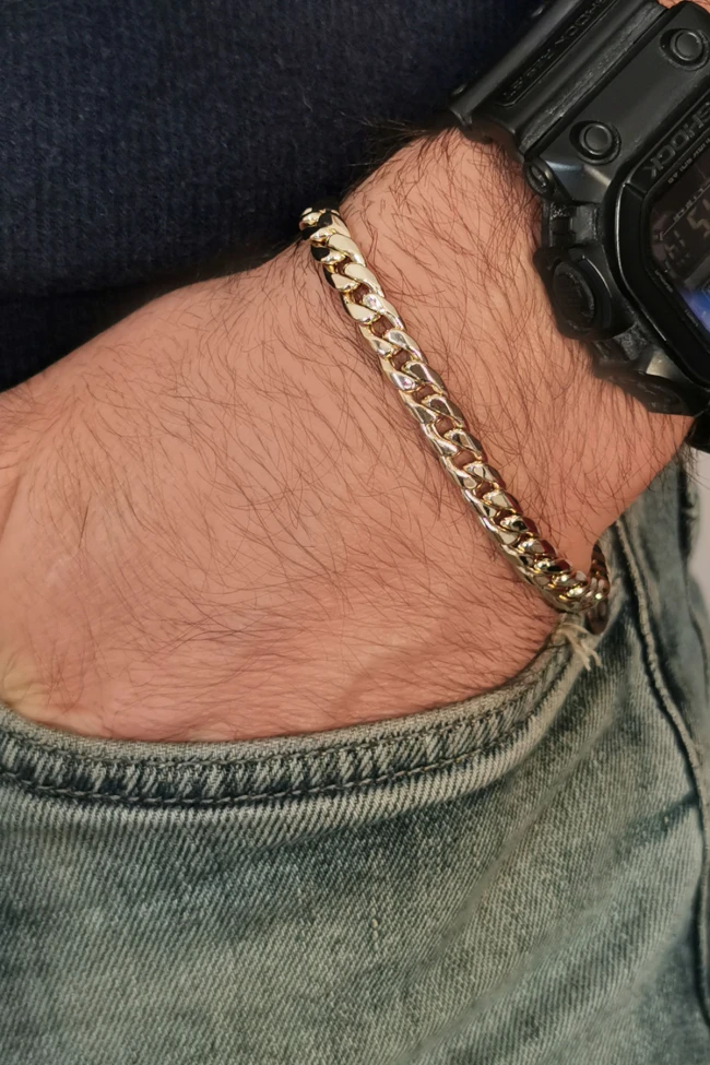 Altın Gurmet Unisex Bileklik