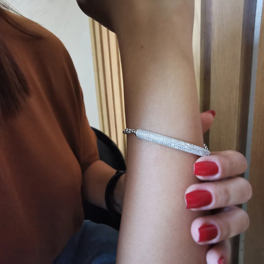 Altın Taşlı Spor Bileklik (BLK0178)