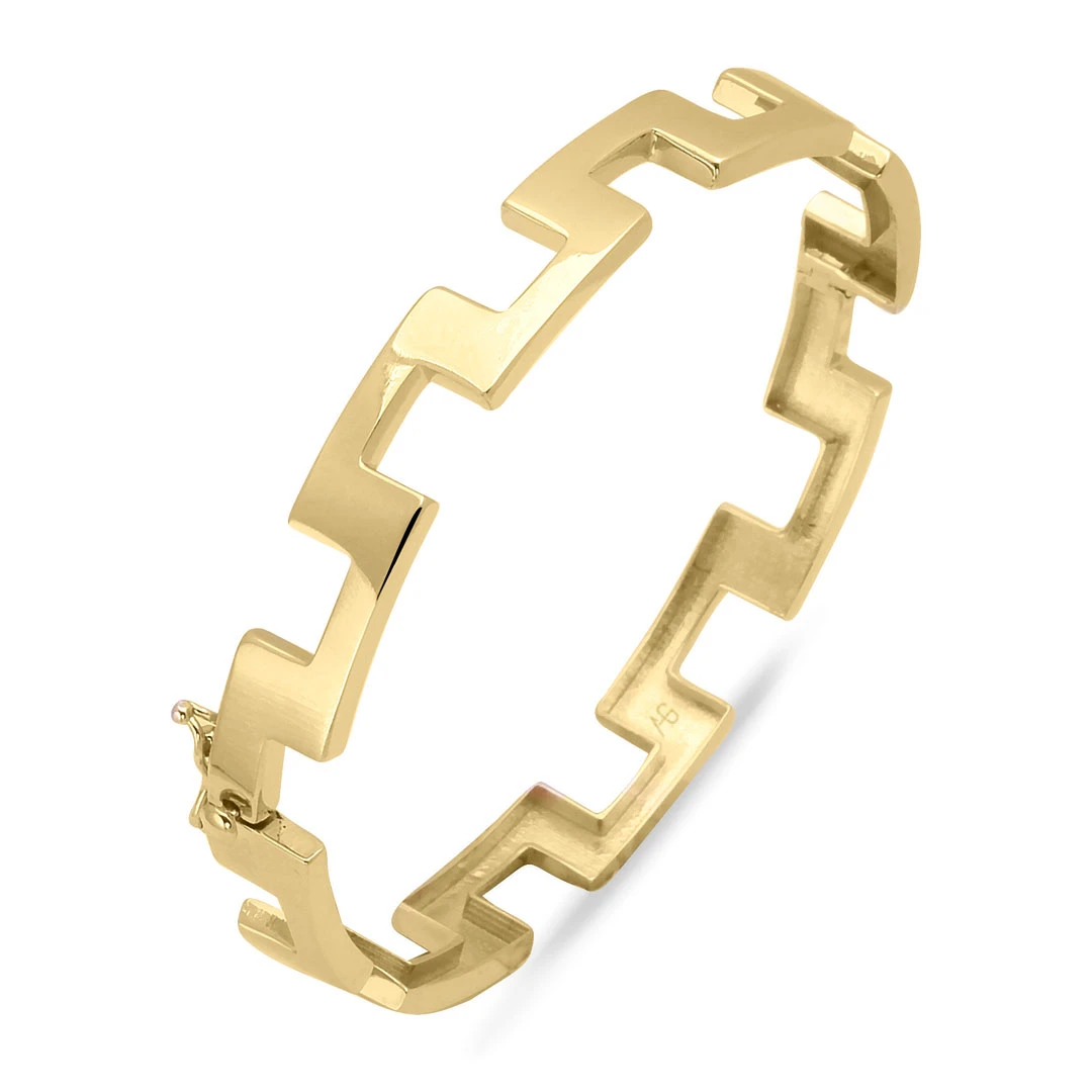 Gulia Zig Zag Altın Bilezik (BLZ0133)