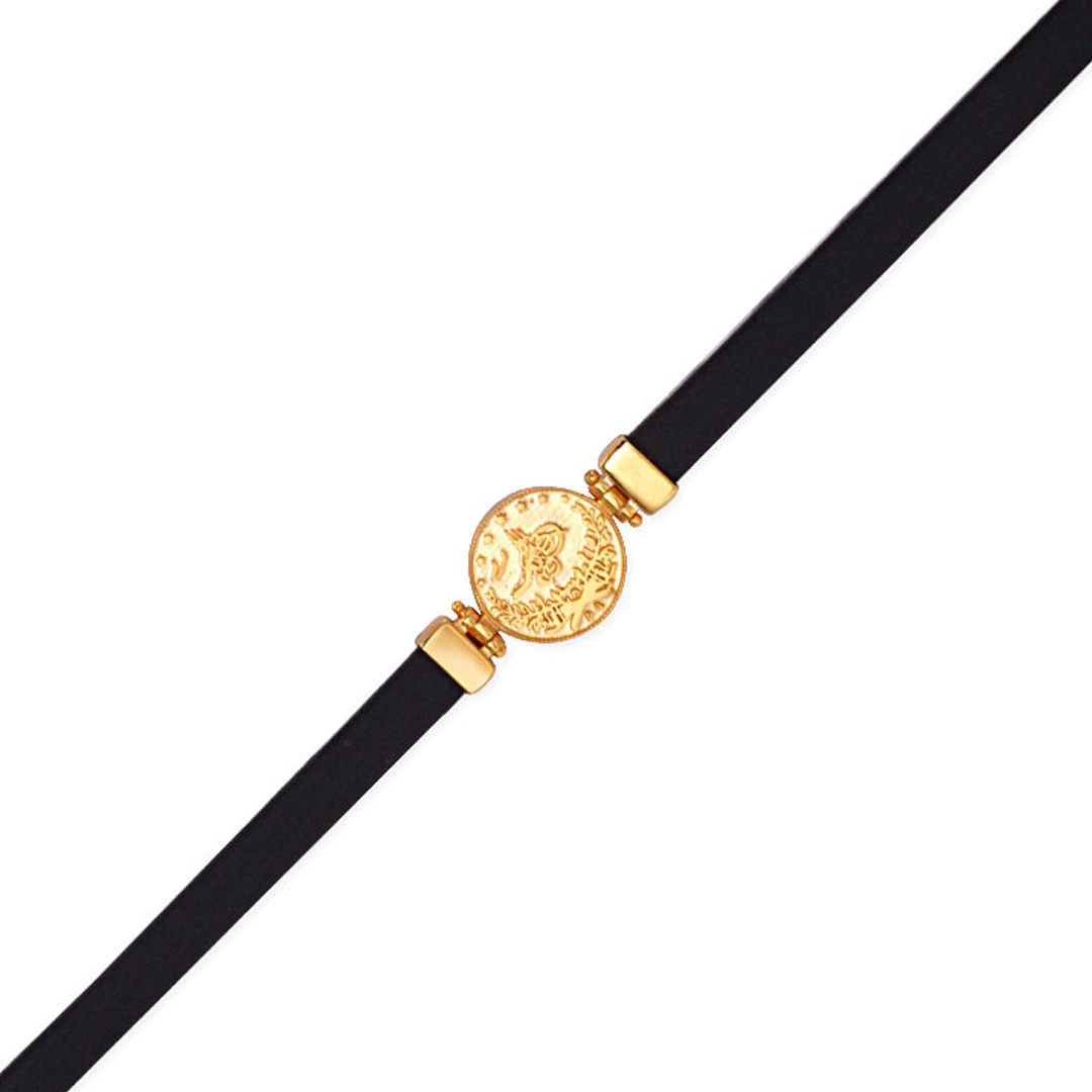 Mini Osmanlı Tuğrası Altın Bileklik (BLK0064)
