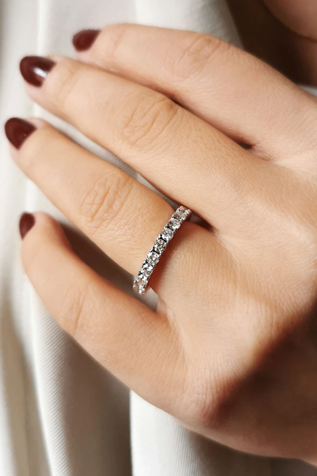 Pırlanta 1.94 Ct. Tamtur Alyans Yüzük