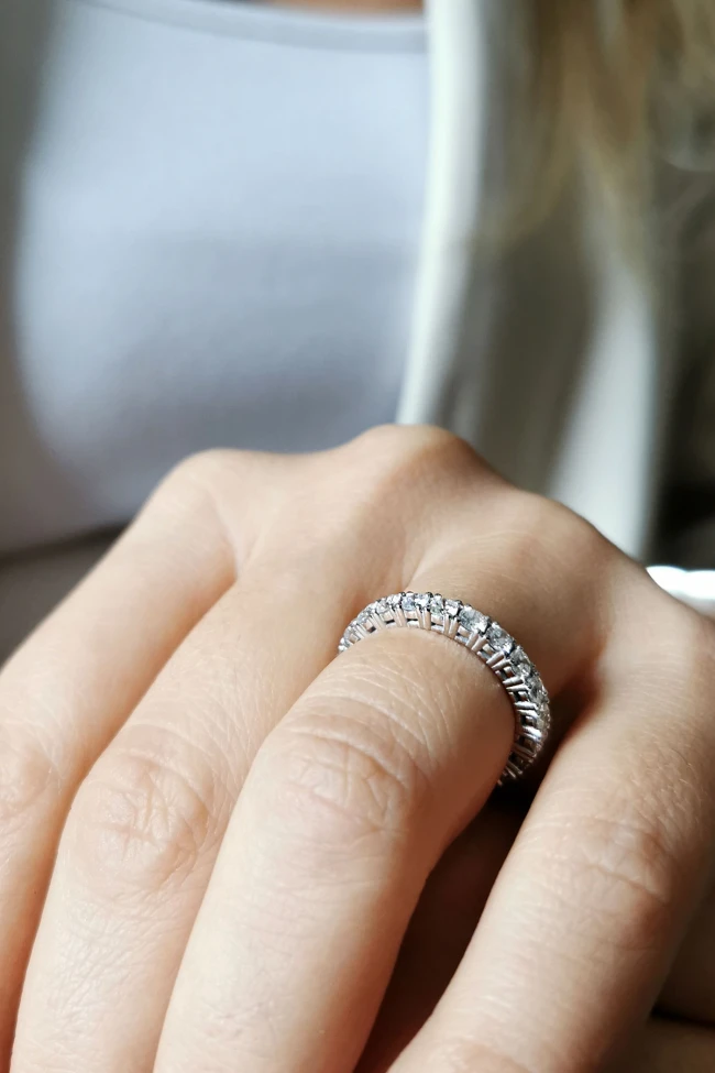 Pırlanta 1.94 Ct. Tamtur Alyans Yüzük