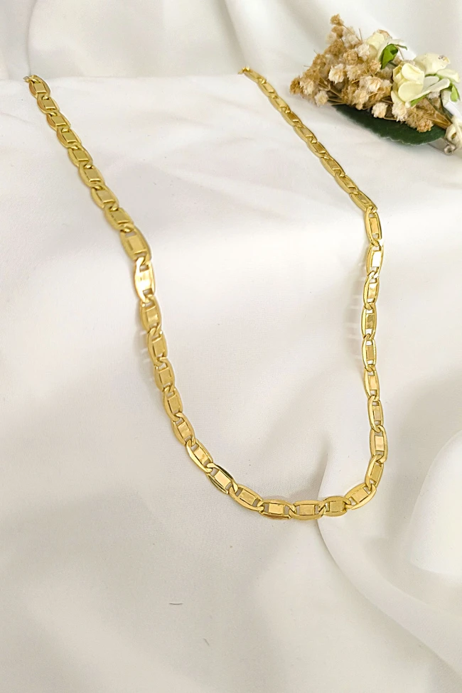 Valentino 5.5 Mm 55 Cm Altın Erkek Kolye