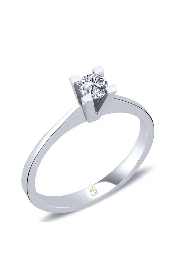 0.20 Ct. G-VS Pırlanta Tektaş Yüzük
