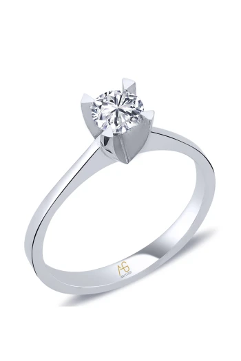 0.40 Ct. G-SI Pırlanta Tektaş Yüzük