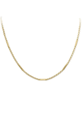 50 Cm Çubuklu Altın Erkek Zincir