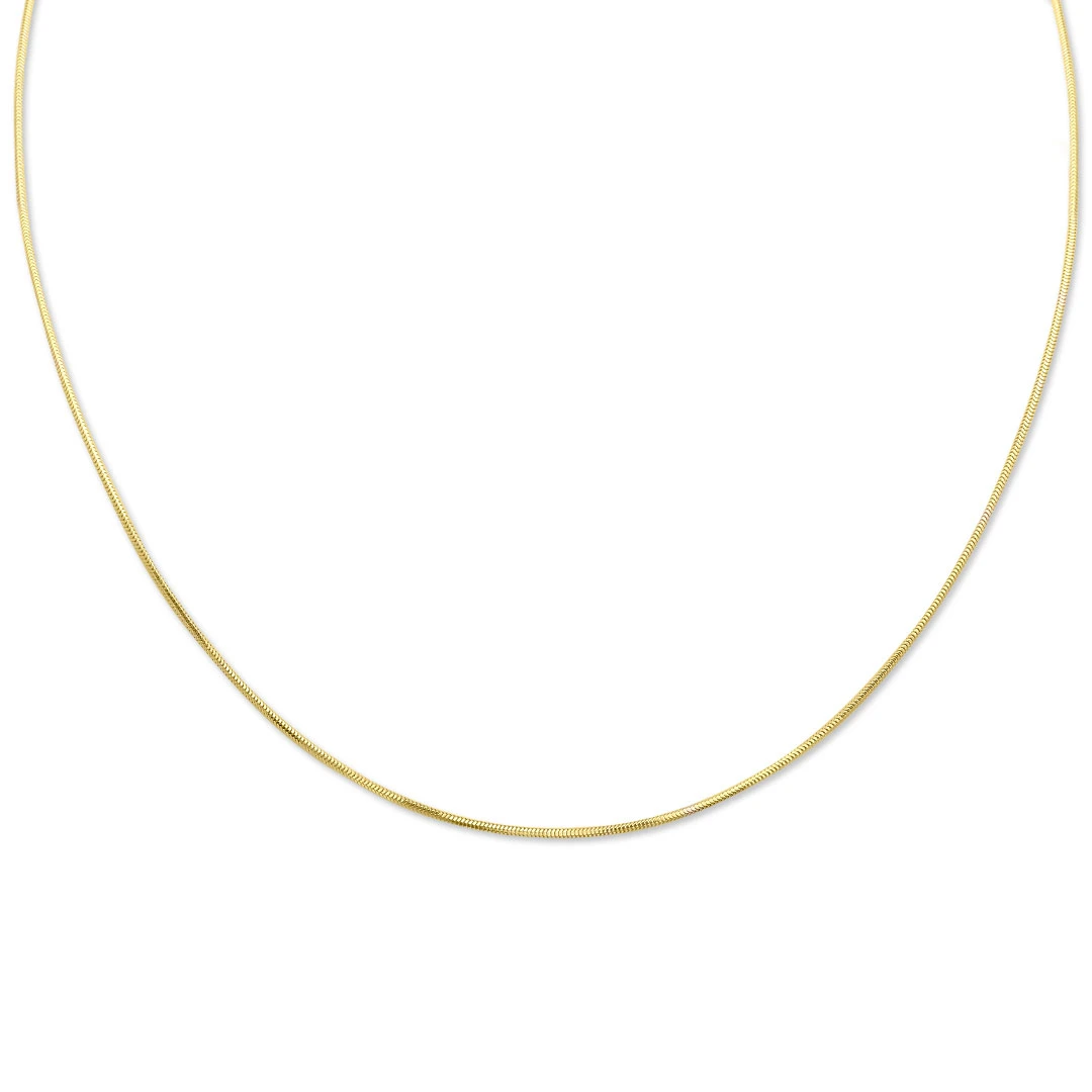 50 Cm İnce Yuvarlak Balık Sırtı Zincir (KLY0455)