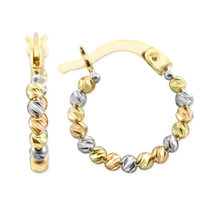 Altın 14 Ayar 1.5 Cm Minimal Halka Küpe (KP0006)