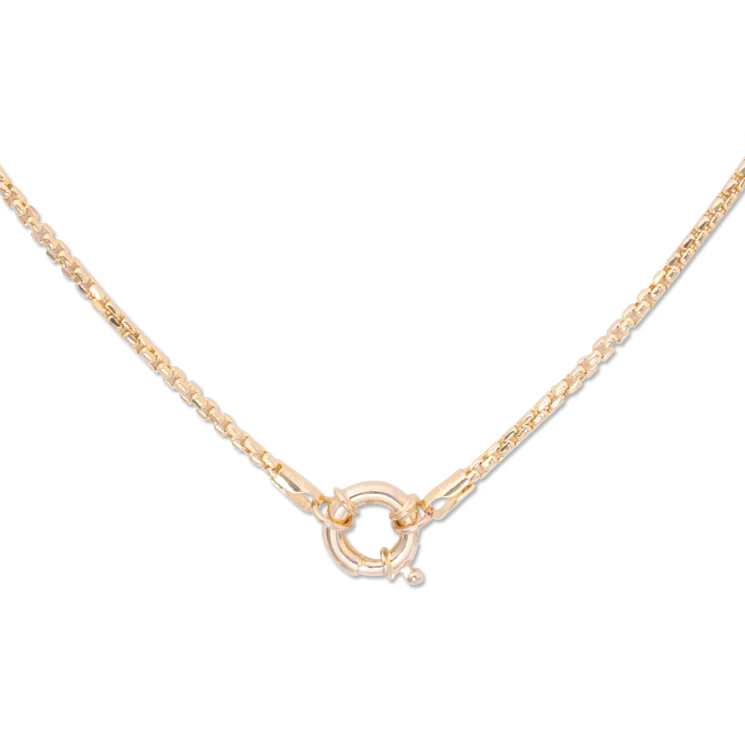 Altın 14 Ayar Doc Zincir Kolye (KLY0261)