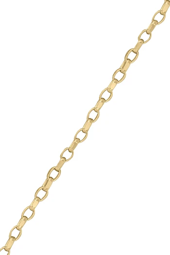 Altın 3 Mm Forse Unisex Bileklik