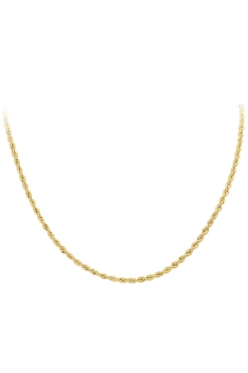 Altın 3.5 Mm 55 Cm Halat Zincir Kolye