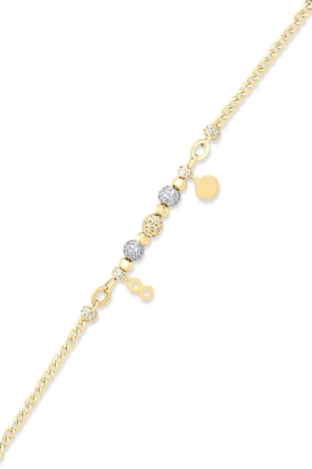 Altın Charm Model Şans Bileklik