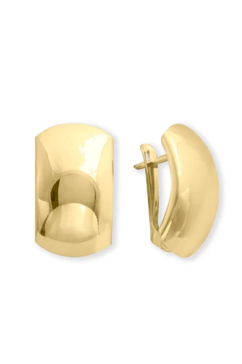 Altın Düz Pres Hediyelik Küpe