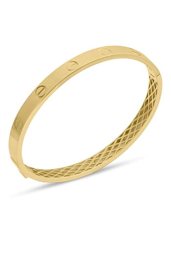 Altın Füzyon Taşsız Bilezik