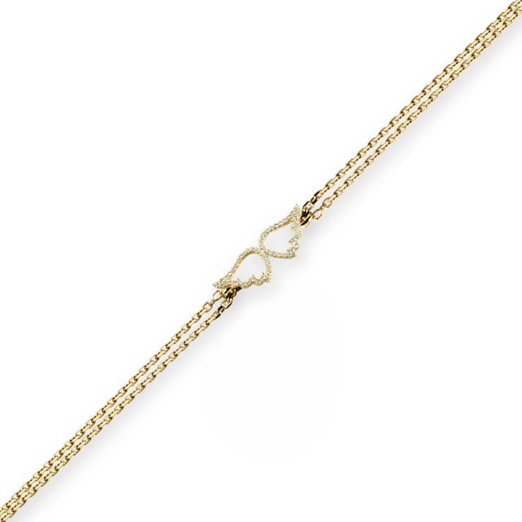 Altın Melek Kanadı Bileklik (BLK0014)