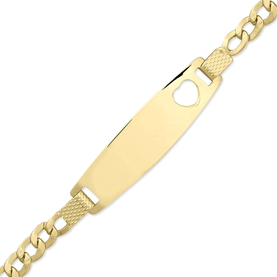 Gurmet Zincirli Kalpli Çocuk Künyesi (CKN0008)