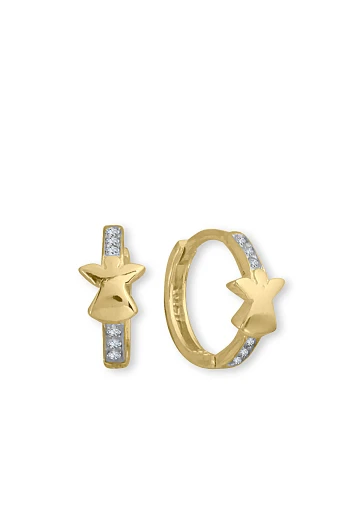 Melek Model Altın Çocuk Küpesi (CKP0009)