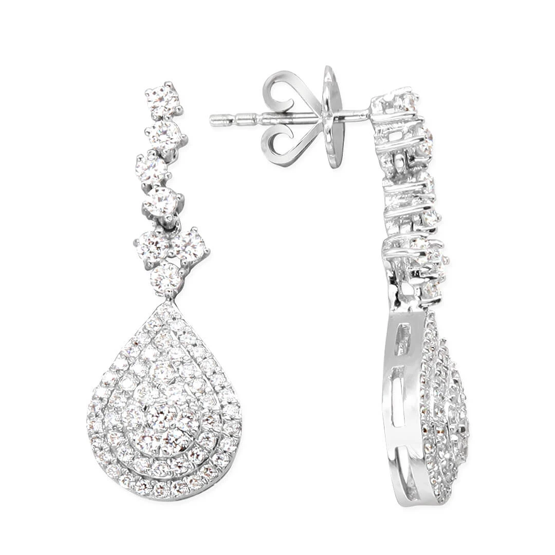 Pırlanta Damla Küpe (BKP2252)