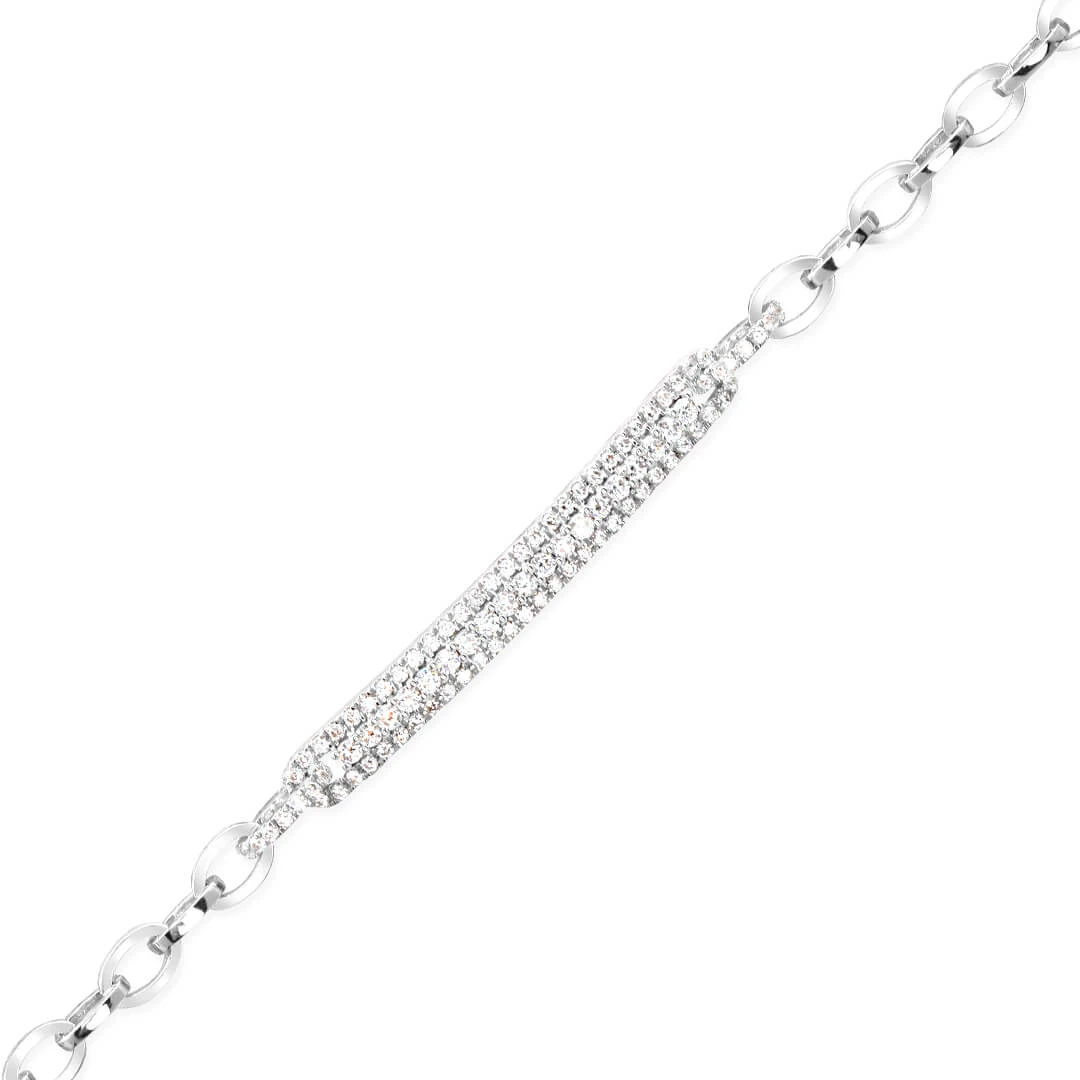 Pırlantalı ünlük Spor Bileklik (MR10698)