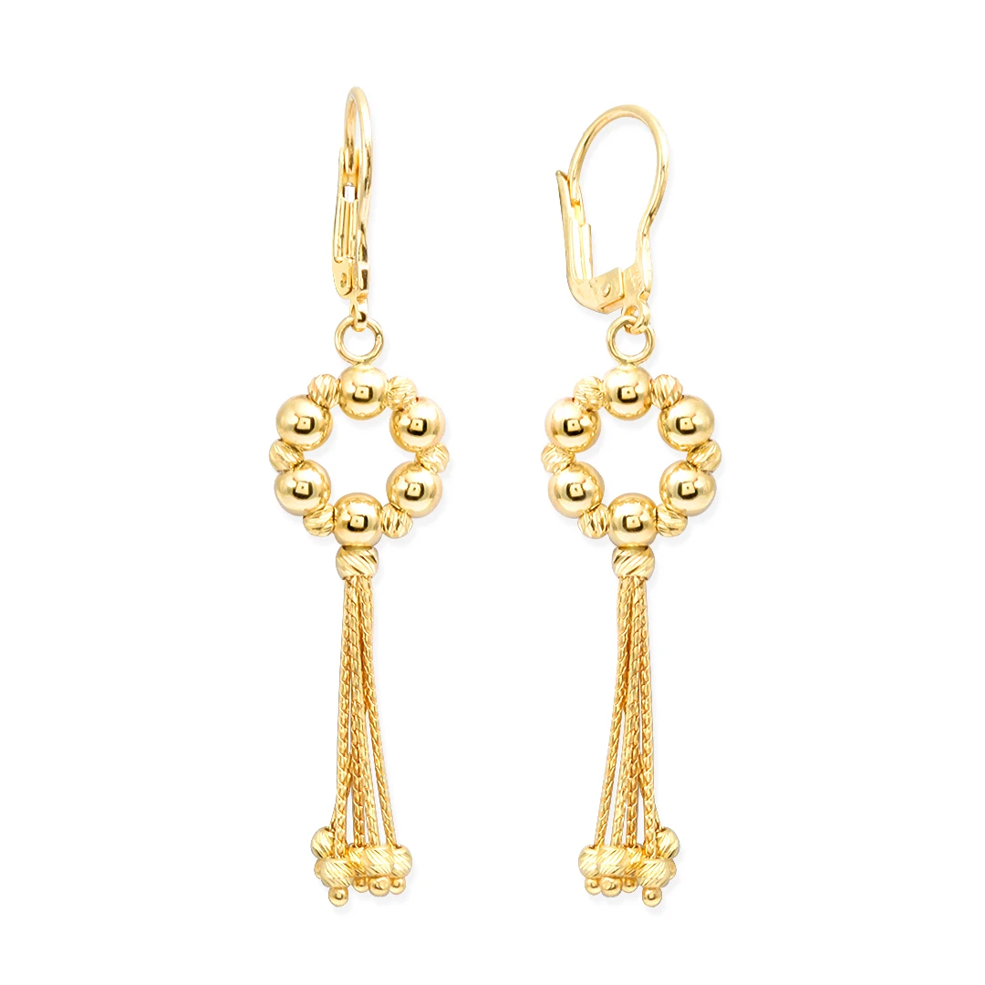 Sallantılı Altın Juliet Küpe (KP0235)