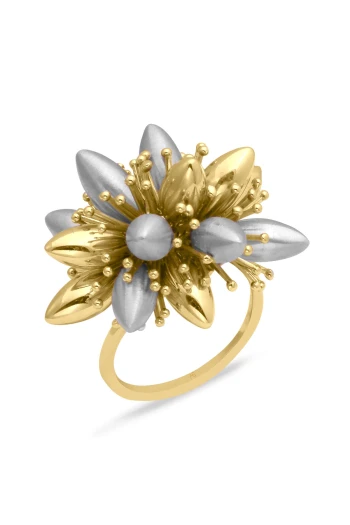 Sarı Altın Altın İtalyan Bereket Yüzük