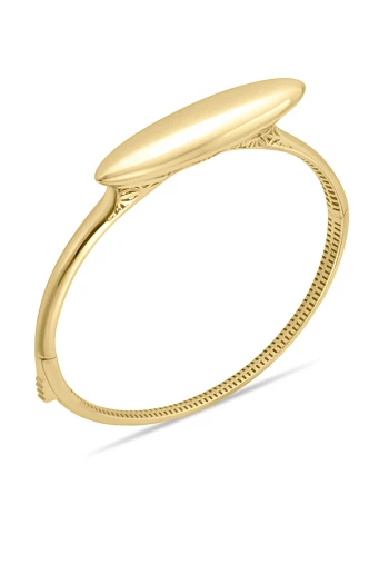 Taşsız Altın Modern Tasarım Bilezik