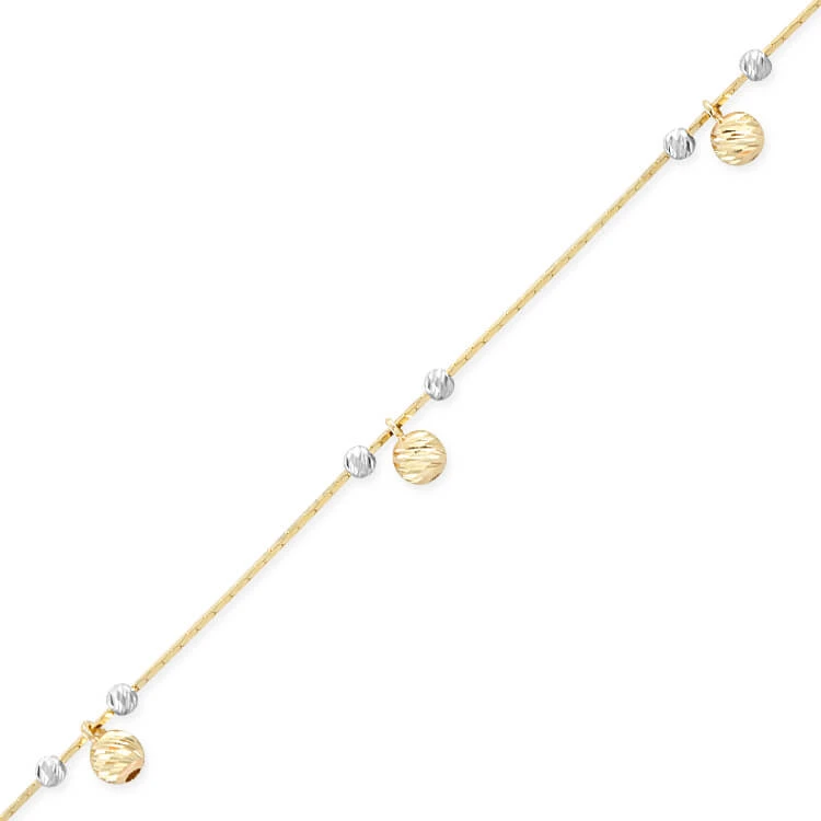 Toplu Zincir Altın Halhal (HL0001)