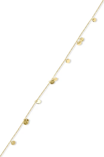 Altın Pullu Spor Zincir Halhal (HL0024)