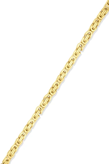 5.4 Mm Geniş Erkek Altın Bileklik