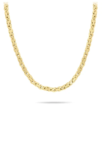 60 Cm 5.6 Mm Geniş Erkek Altın Kolye