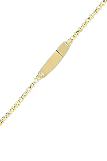 Doc Zincirli Altın Yenidoğan Bebek Künyesi