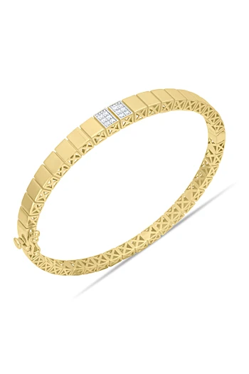 Taşlı Spor İtalyan Altın Bilezik