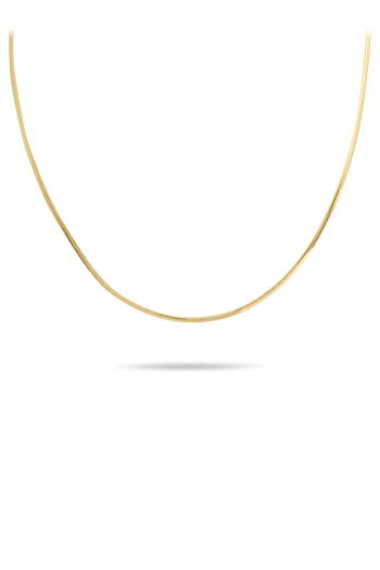 1.5 Mm Altın 50 Cm Ezme Kadın Zincir